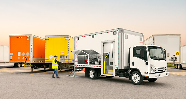 Camion Morgan Service Unit
